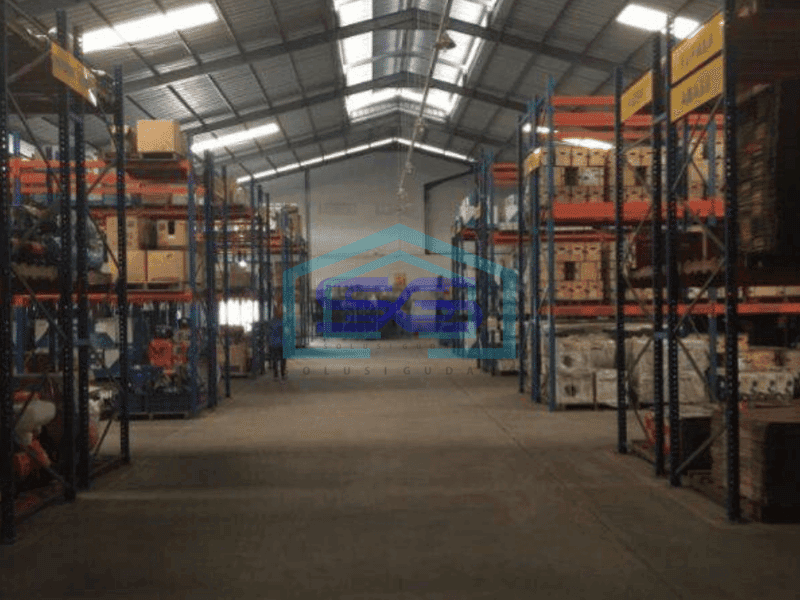 Disewakan Gudang Bitung Curug Siap Pakai ada racking