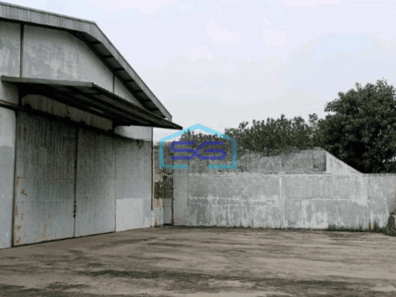 Dijual Gudang Akses Containe 40 Feet Luas Bangunan  2012 m² di Sepatan Tangerang