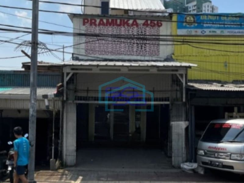 Disewakan Ruko 1 Lantai Luas Tanah  120 m² Lokasi di Jakarta Pusat