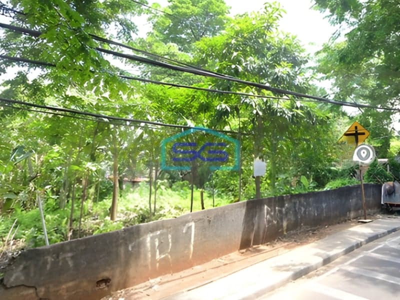 Dijual Tanah Poros Pinggir Jalan Raya di Jl Adhyaksa Cilandak Jakarta Selatan LR 1002m2