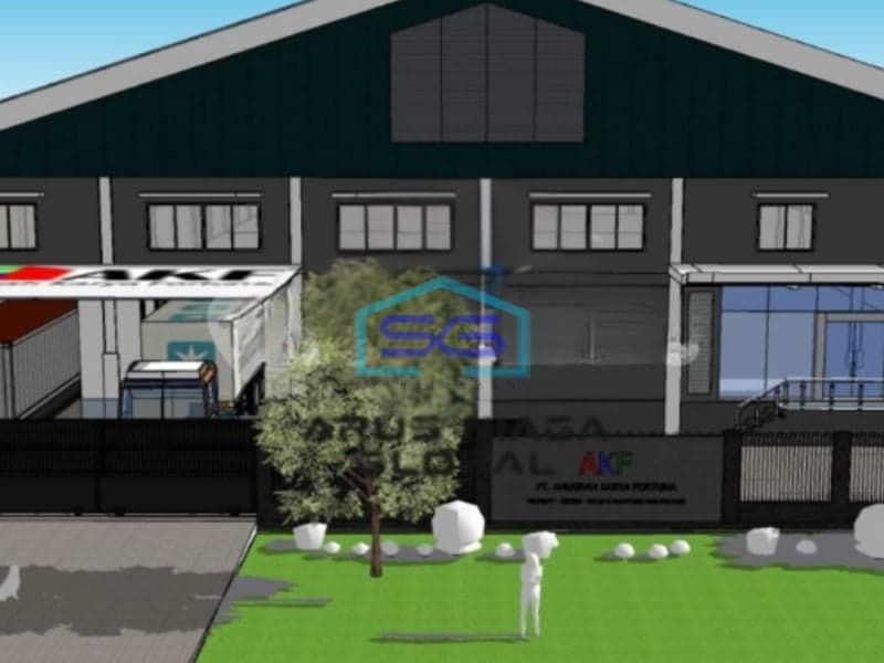 Disewakan Gudang Delta Silicon Di Cikarang Pusat Bekasi Luas Bangunan 2580m2