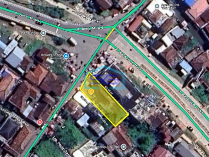 Dijual Tanah Strategis di Pinggir Jalan Utama Musi 6 Pusat Keramaian Palembang