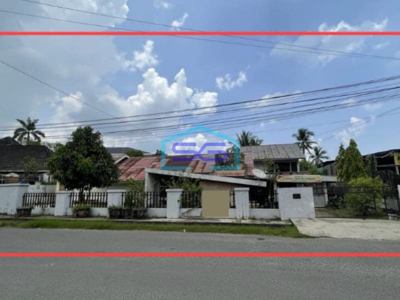 Dijual Tanah Bonus Bangunan di Pinggir Jalan Makrayu Kambang Iwak Palembang