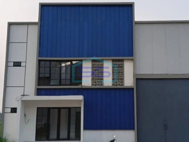 New Warehouse + 2-Story Office for Sale, Flood-Free, Pakuhaji Industrial Area, Tangerang, Land Size 600sqm