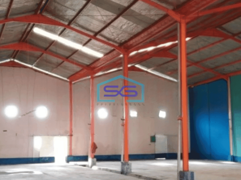 Dijual Gudang Siap Pakai Ada Loading Dock Luas Bangunan 840 m² di Neglasari Tangerang