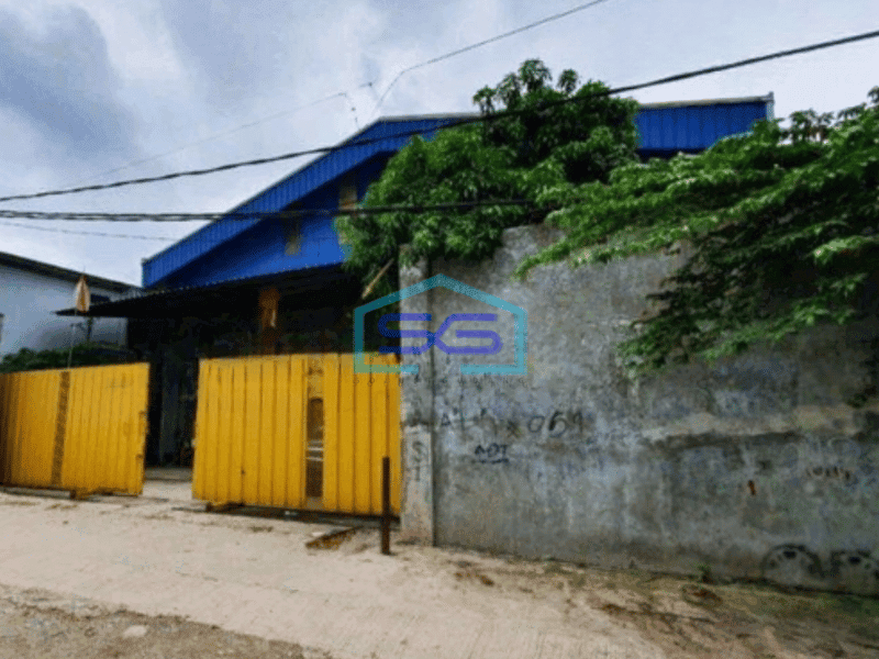 Dijual Gudang Bisa Akses Container 40 Feet di Cipondoh Tangerang Luas Bangunan  600 m²