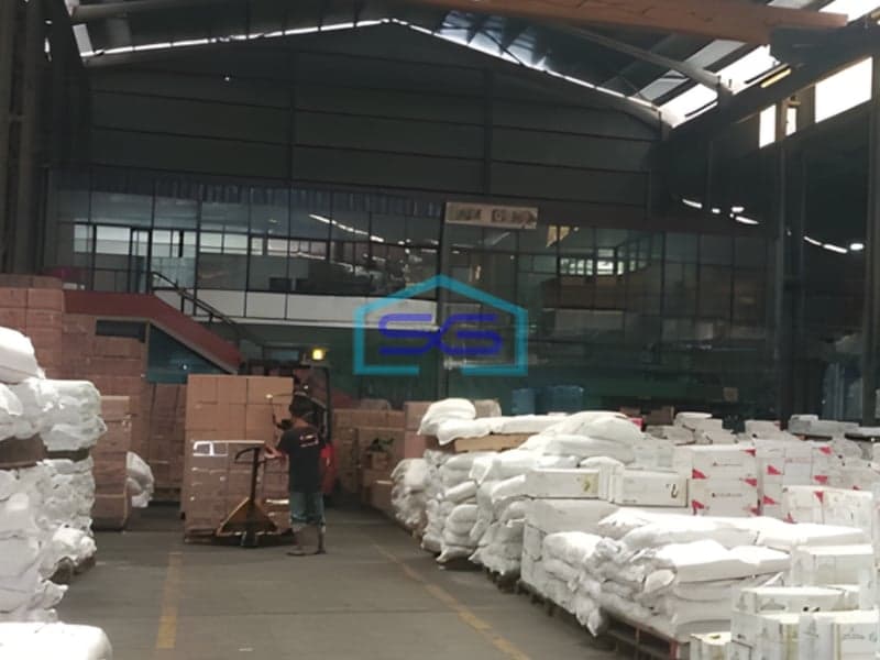 Dijual Gudang Ada Loading Dock di Gunung Putri Bogor Luas Tanah 18483m2