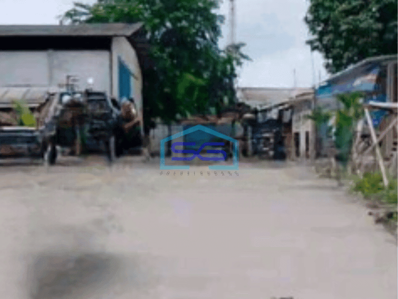 Dijual Gudang Akses Container 20 Feet di Bitung Tangerang Luas Bangunan 800 m²
