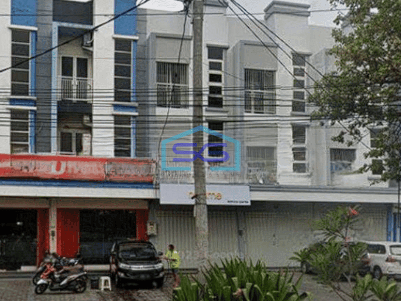 Disewakan Ruko 3 Lantai Di Jalan Raya Jenggolo Kota Sidoarjo LB 180m2