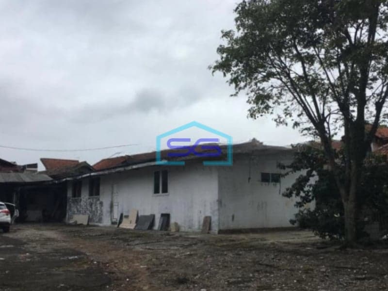 Dijual Murah Gudang Hitung Tanah Jl. Pesantren Cimahi Bandung Luas Tanah 2200m2