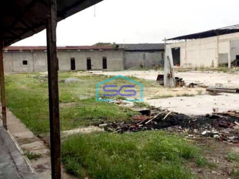 Dijual Tanah Bangunan Ex Pabrik Di Teluk Naga Tanggerang LT 4000m2