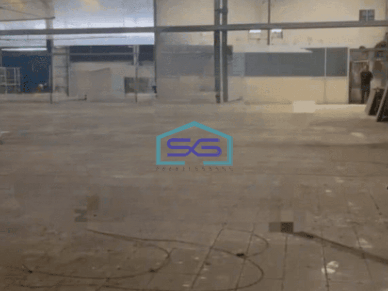 Disewakan Pabrik Luas Bangunan 10044 m² Akses Container 40 Feet di Karawaci Tangerang