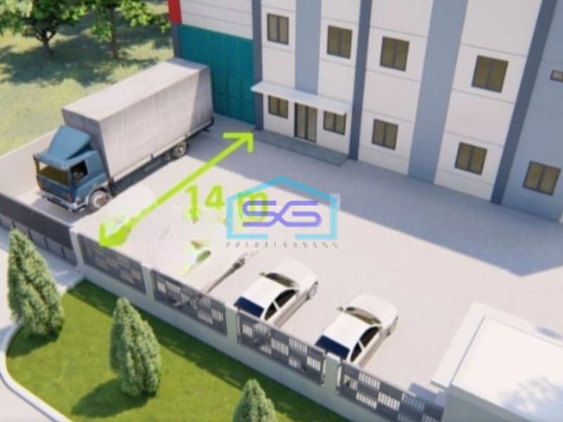 Dijual Gudang Industri Delta Silicon Lippo Cikarang Jawa Barat Luas Bangunan  1398 m²