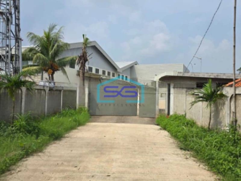 Dijual Gudang Baru Zona Industri Cikupa Tangerang Luas Bangunan 3000m2