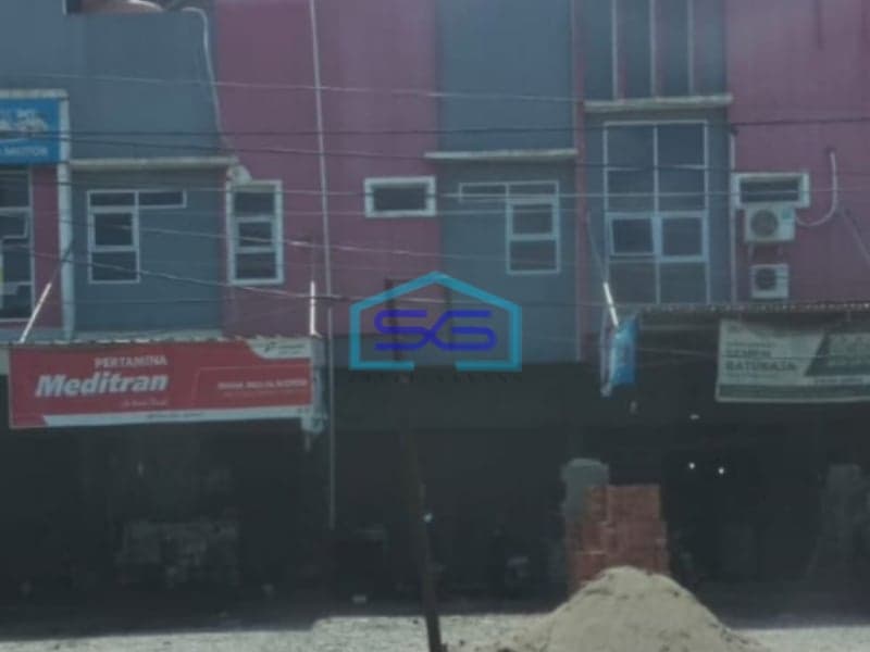 Dijual Ruko Pinggir Jalan Raya Palembang - Betung Luas Tanah 109m2