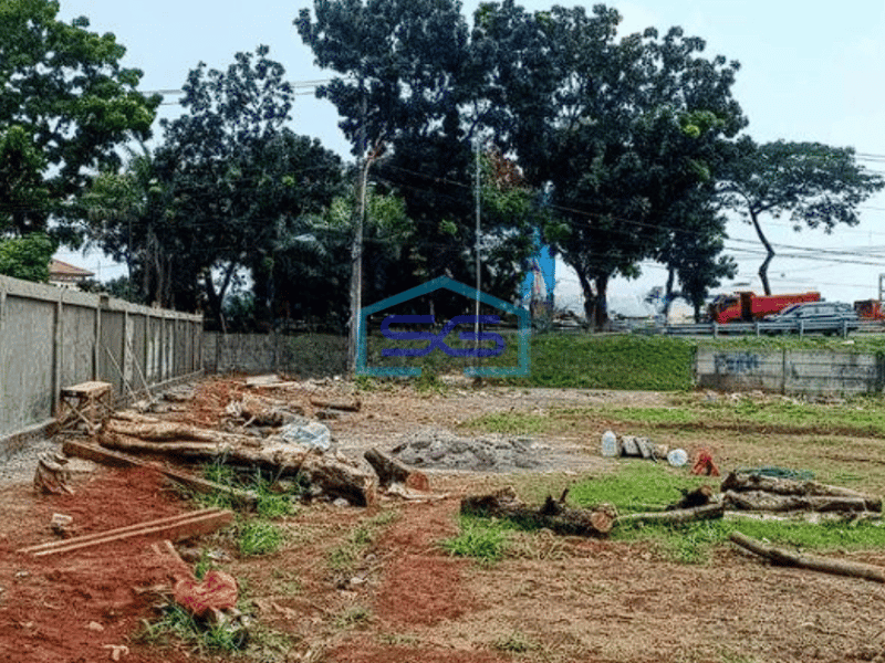 Disewakan Tanah Lokasi Strategis Deket Pintu TOL BSD Tangerang LT 6400m2