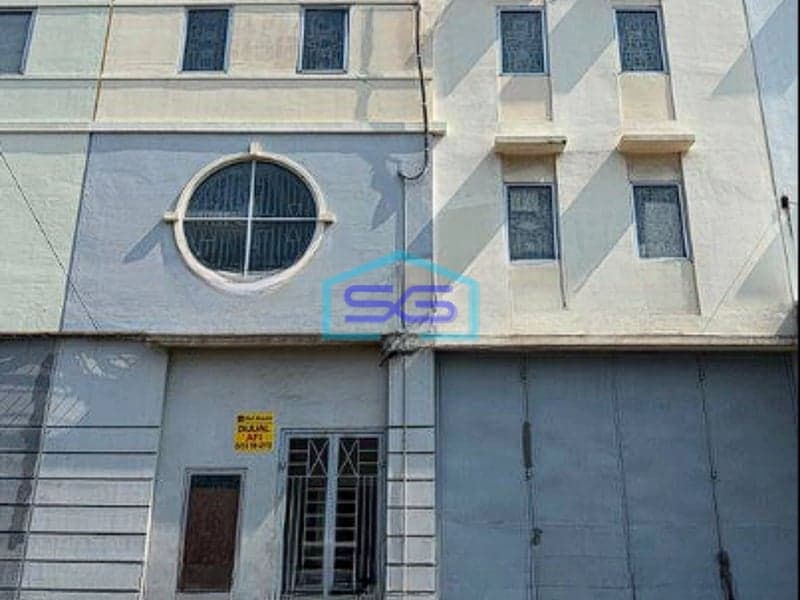 Dijual Gudang 3 Lantai di Elang Laut Pantai Indah Kapuk Jakarta Utara LB 280m2