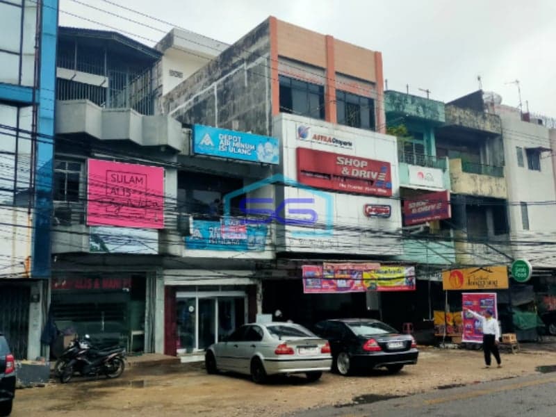 Dijual Ruko di Pinggir Jalan Utama Jalan veteran Palembang Luas Bangunan 148m2