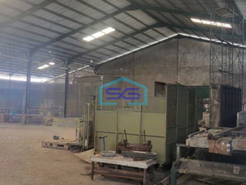 Dijual Gudang Akses Container 40 Feet Luas Bangunan 3084 m² Lokasi Jati Uwung Tangerang