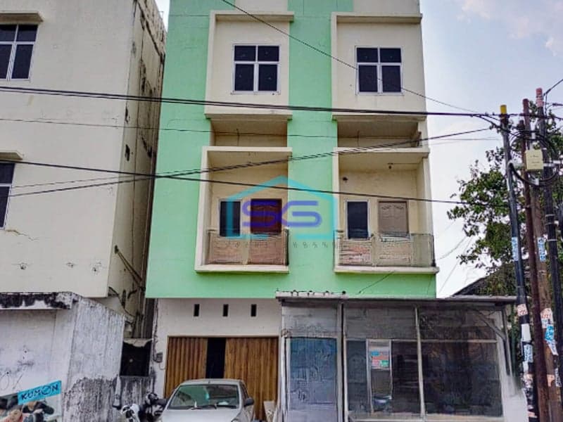Dijual Ruko 3 Lantai Siap Pakai di Jalan Inspektur Marzuki, Palembang LB 142m2