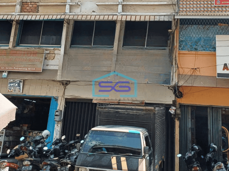 Dijual Cepat Ruko 3 Lantai di Jalan Karet Pasar Cinde Palembang LB 150m2