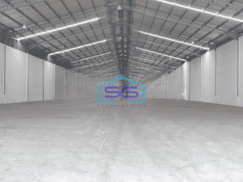 Disewakan Gudang Lokasi Strategis Pinggir Jalan Gunung Putri Bogor Luas Bangunan  2200 m²