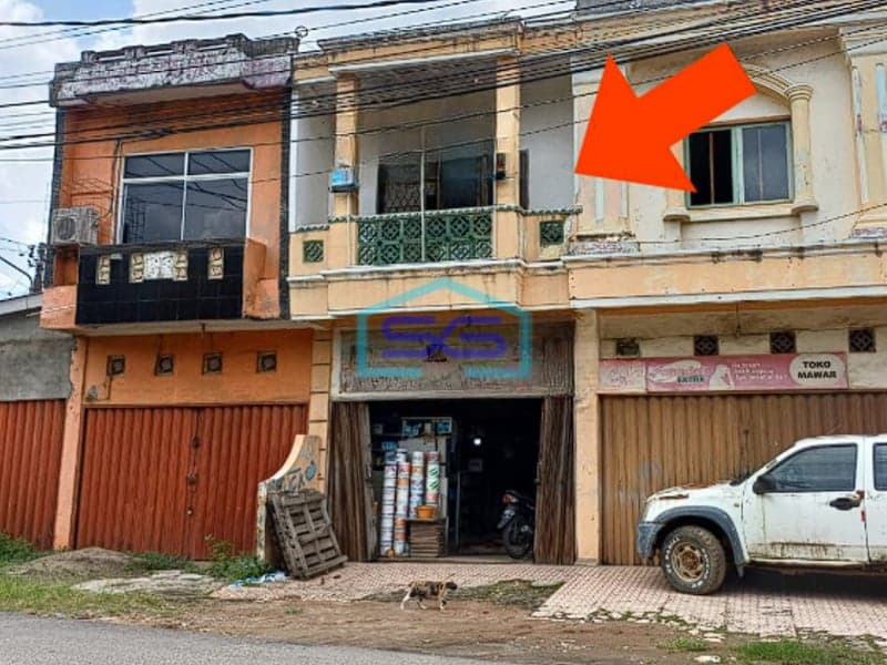 Dijual Cepat Ruko Bangunan 2 Lantai di Jalan Musyawarah Palembang