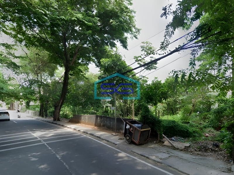 Dijual Tanah Poros Pinggir Jalan Raya di Jl Adhyaksa Cilandak Jakarta Selatan LR 1002m2