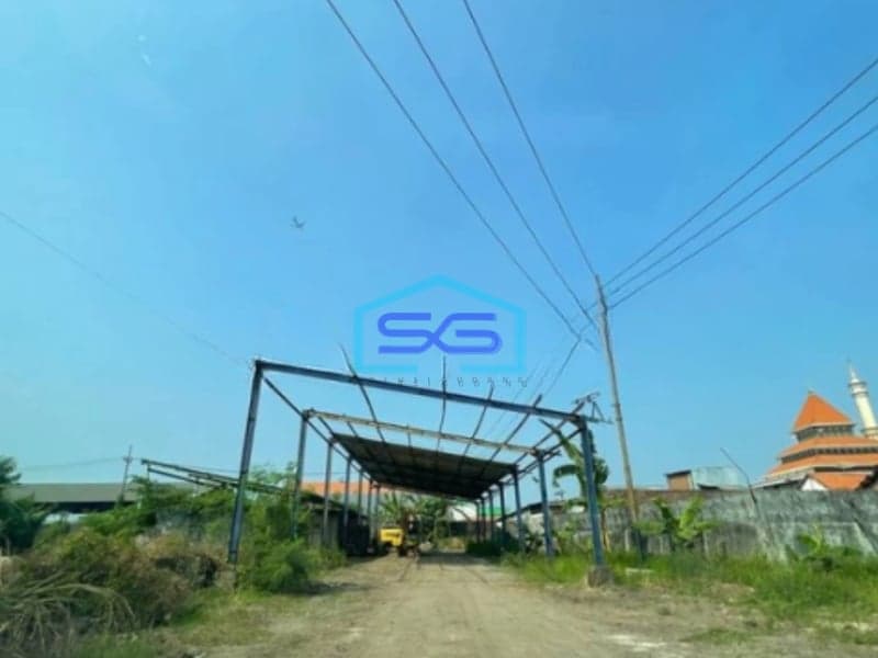 Dijual Tanah + Gudang Raya Gilang Taman Sidoarjo Jawa Timur Luas Tanah 33000m2