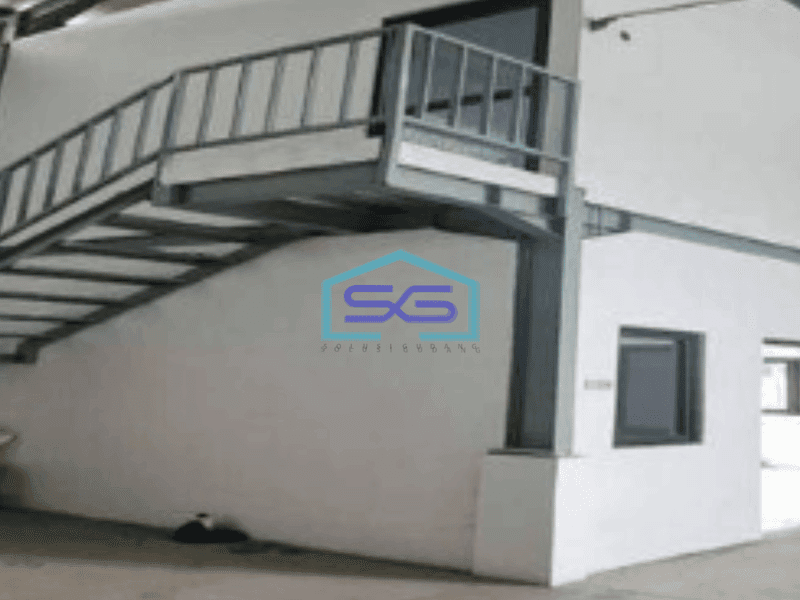 Disewakan Gudang Baru Ada Kantor Luas Bangunan  1008 m² di Periuk Tangerang
