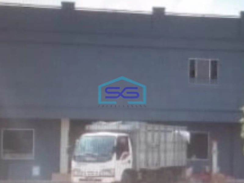 Dijual Gudang Ada Kantor Luas Bangunan  1600 m² Lokasi di Tangerang