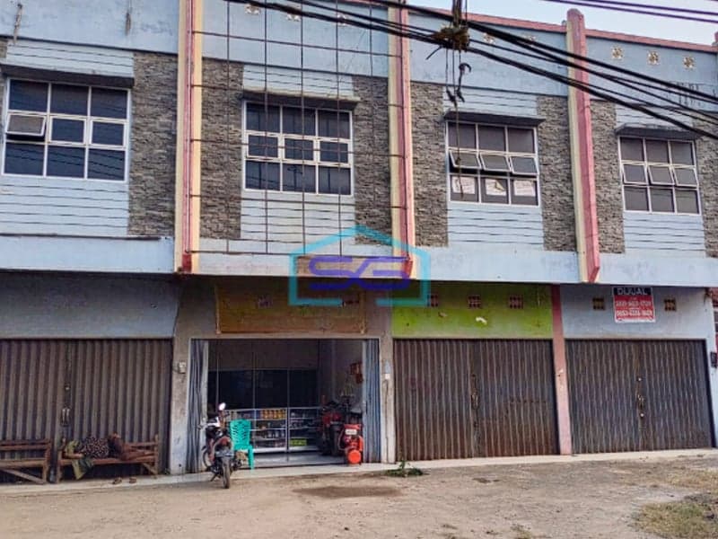 Dijual Ruko Siap Pakai di Pinggir Jalan Utama Palembang Betung LT 125m2