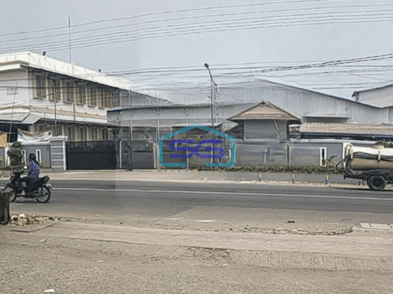 Dijual Termurah Gudang Dan Pabrik Cikande Serang 7,5 Ha Serang Banten Untuk Industri