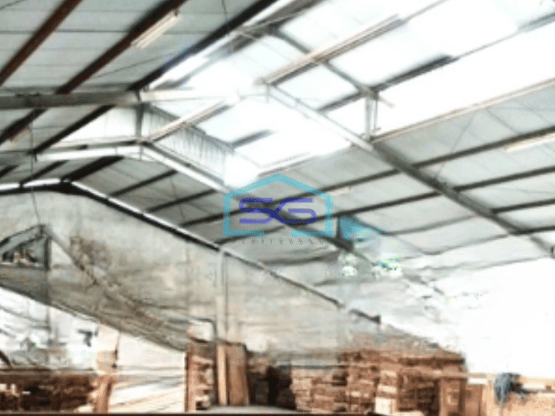 Dijual Gudang Murah Akses Container 40 Feet di Periuk Tangerang Luas Tanah  1200 m²