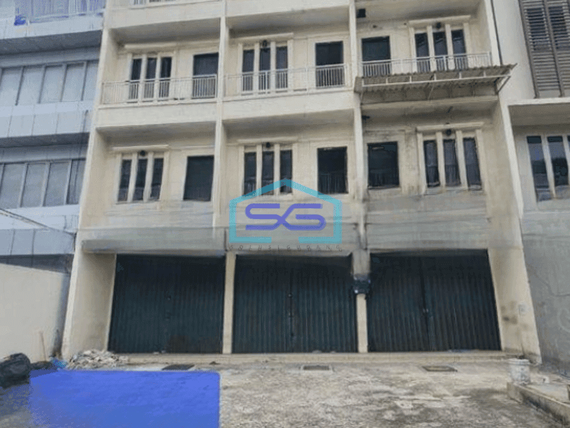 Disewakan Ruko di Cideng Jakarta Pusat Luas Tanah 100 m²