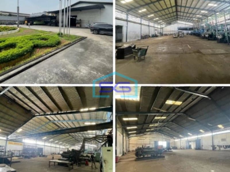 Dijual Pabrik di Arya Kemuning Periuk Tangerang Luas Tanah 9550m2