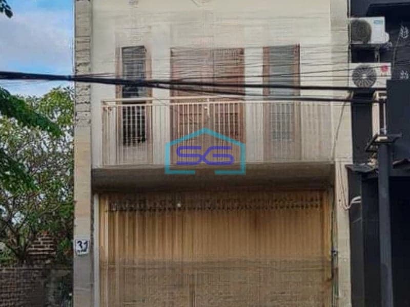 Dijual Ruko 2 Lantai Tanah Luas Parkir Besar Renon Bali Denpasar LB 242m2