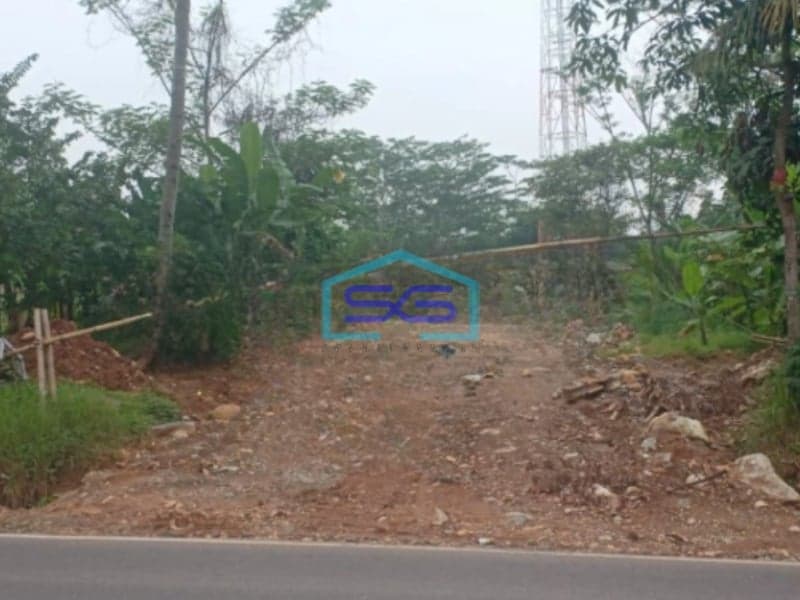 Dijual Tanah Pinggir Jalan Raya Transyogi Cariu Bogor Luas Tanah 12000m2