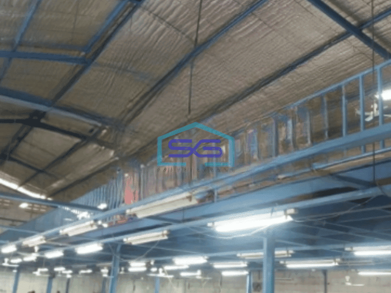 Dijual Murah Gudang Luas Bangunan  1200 m² di Periuk Tangerang