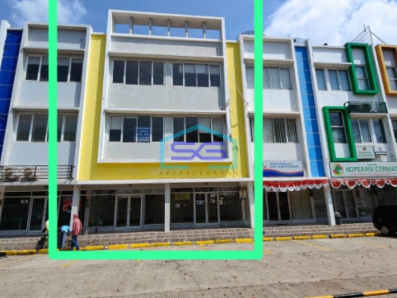 Disewakan Ruko Jumbo di Banyuasin Sumatera Selatan Luas Bangunan 450m2