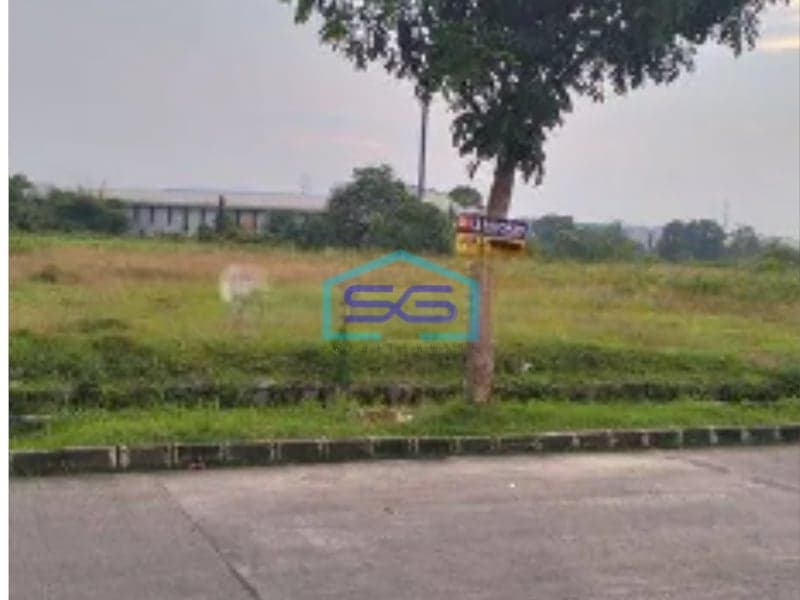 Dijual Tanah Kavling Industrial Eastate Milenium Siap bangun di Tigaraksa Tangerang LT 16200m2