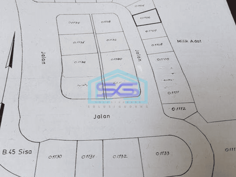 Dijual Kavling Bisa Untuk Gudang di Cipaku Bandung