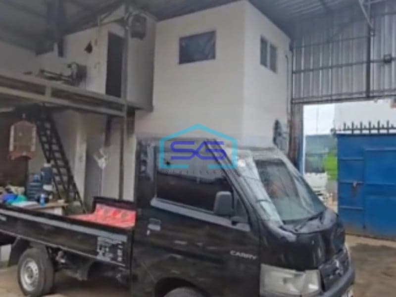 Dijual Cepat Gudang Hitung Tanah di Ciater Tangerang Bebas Banjir