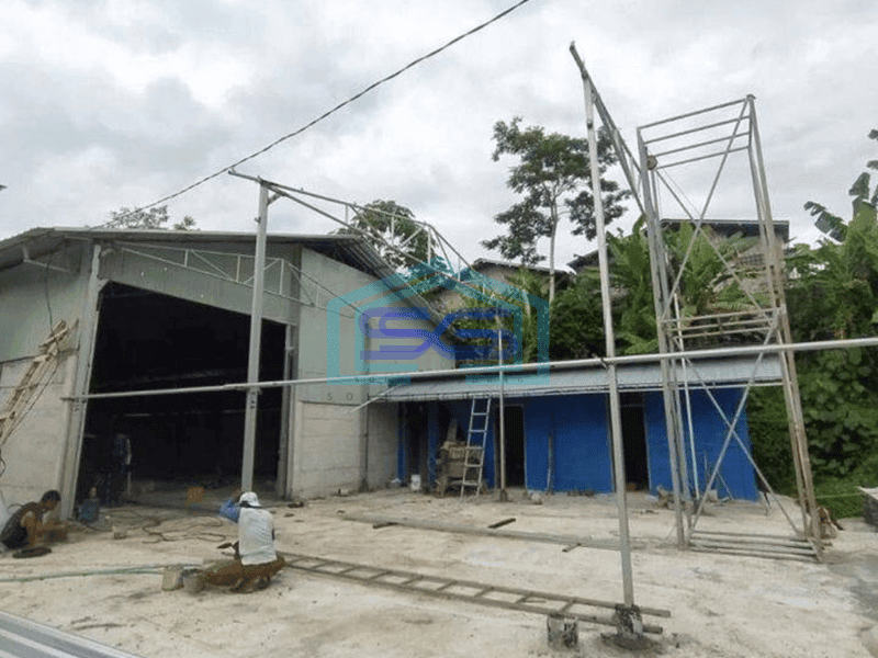 Disewakan Gudang Baru Murah Parkir Luas dekat Terminal Jombor & Jln Magelang km 6 Jogja