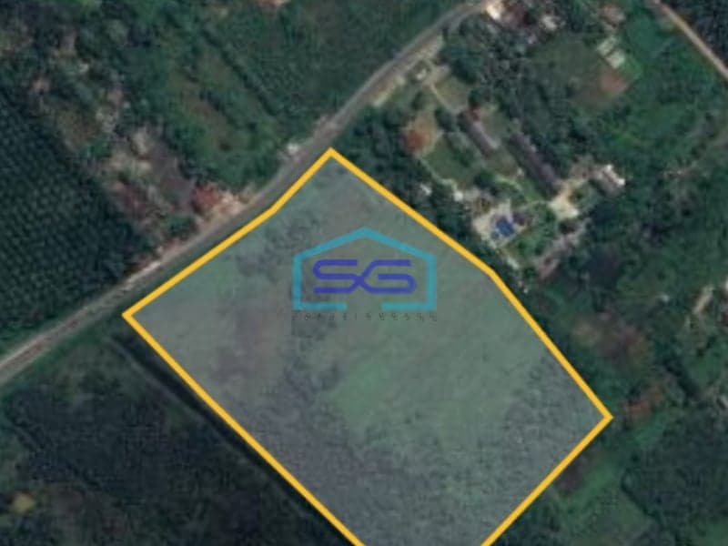 Dijual Tanah Luas 56115m2 Posisi pinggir Jalan Negara Palembang - Indralaya