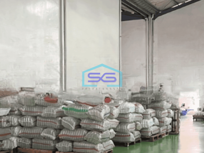 Disewakan Gudang Ada Kantor Luas Bangunan  800 m² di Kelapa Dua Tangerang