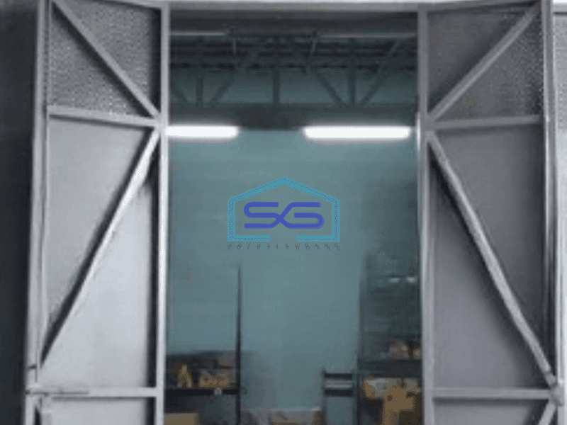 Dijual Gudang 1 Lantai di Melati Mas Tangerang Selatan Luas Bangunan  136 m²