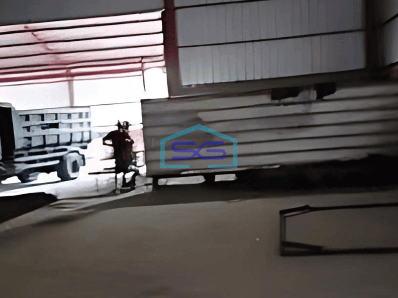 Disewa Gudang Siap Pakai Ada Kantor Masuk Container 40 ft di Bojongsari