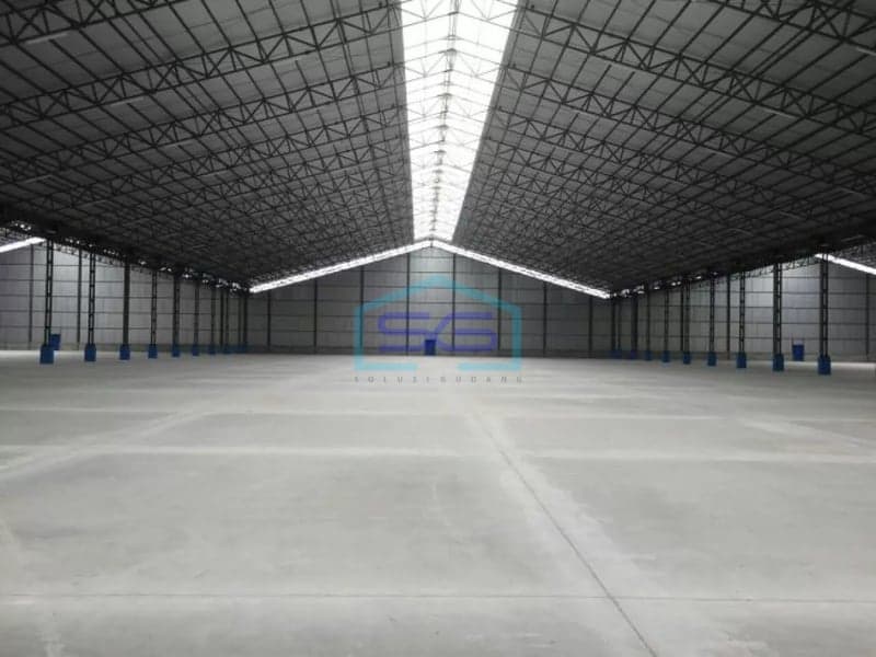 Disewakan gudang baru di karawang barat luas bangunan 15000m