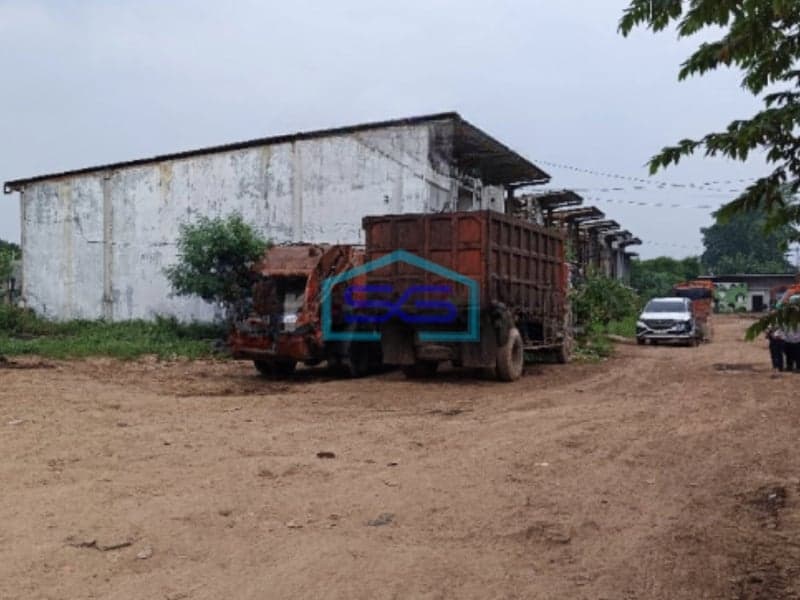 Dijual Tanah Kavling dan Rangka Gudang di Bantar Gebang Bekasi Luas Tanah 26110m2